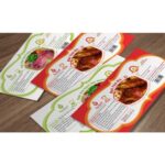 Mẫu tem dán nhãn thực phẩm tham khảo