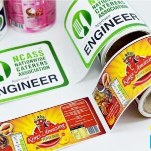 Mẫu tem dán nhãn thực phẩm tham khảo