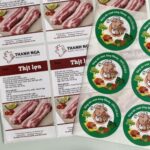 Mẫu tem dán nhãn thực phẩm tham khảo
