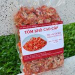 Hình ảnh tem nhãn tôm khô