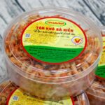 Hình ảnh tem nhãn tôm khô