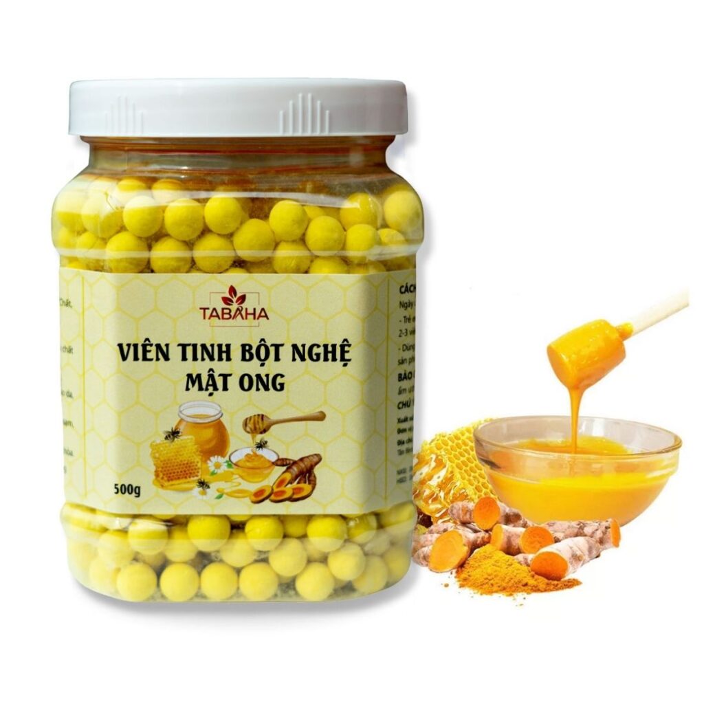 Hình ảnh tem tinh bột nghệ