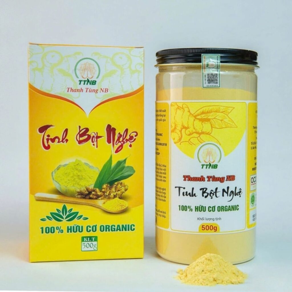 Hình ảnh tem tinh bột nghệ