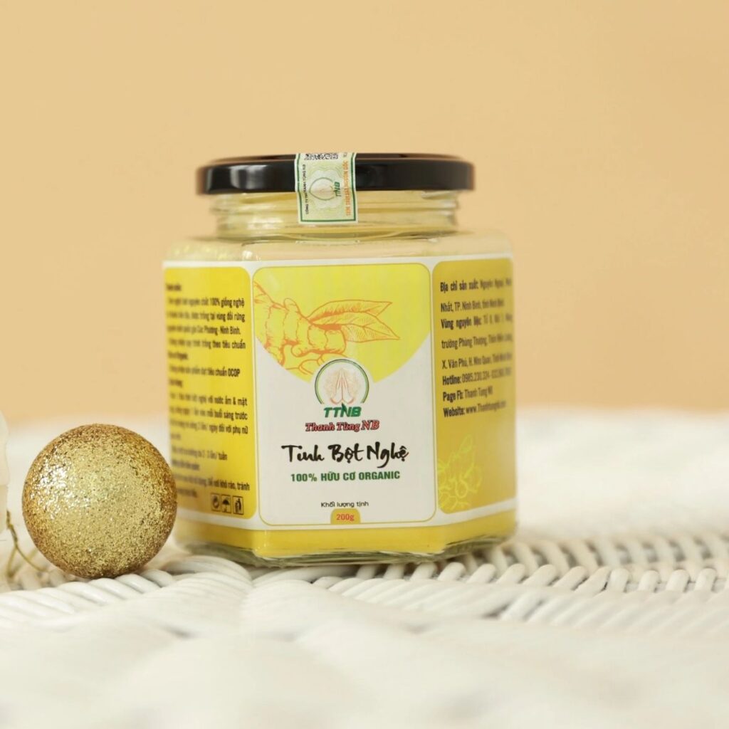 Hình ảnh tem tinh bột nghệ