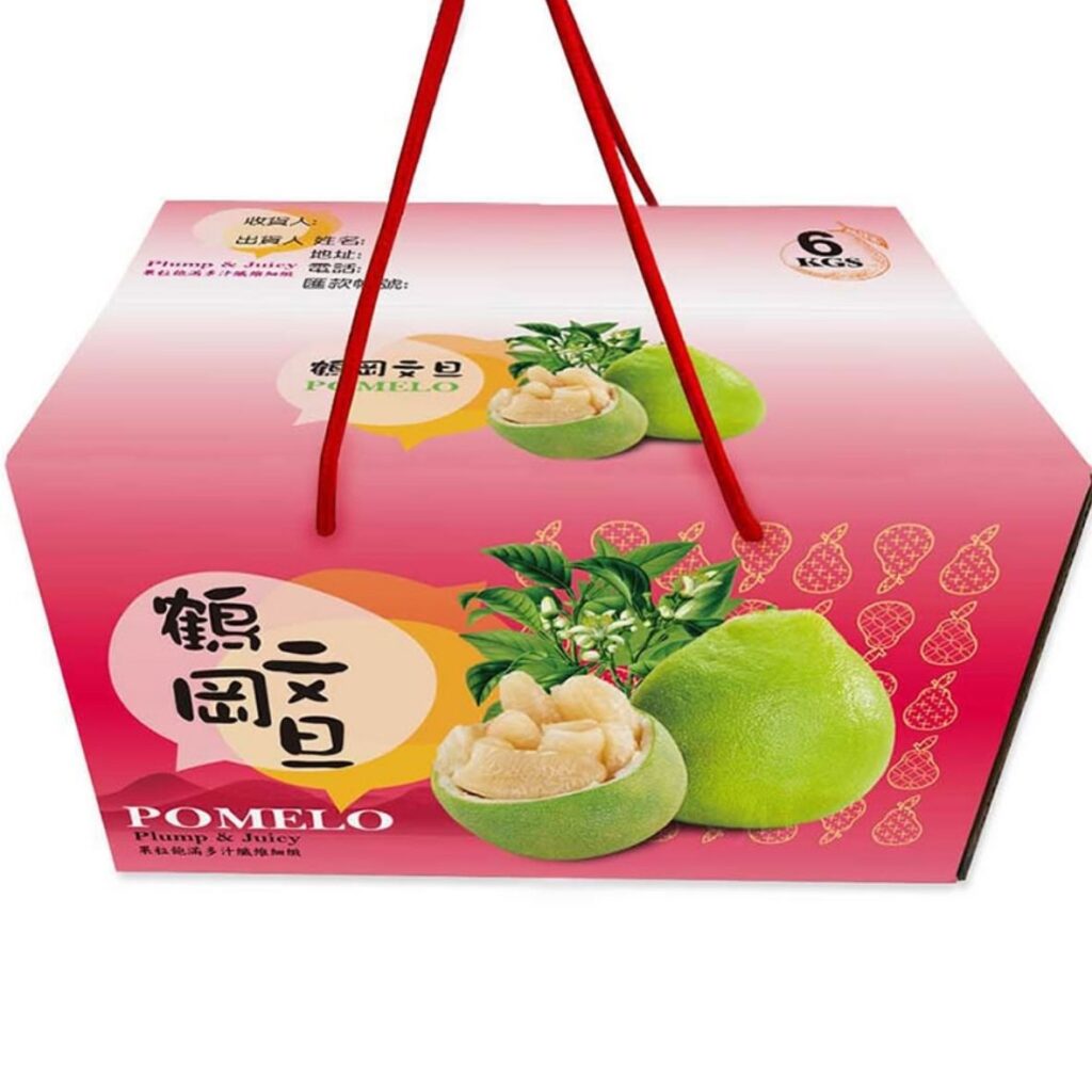Hình ảnh thùng carton đựng bưởi