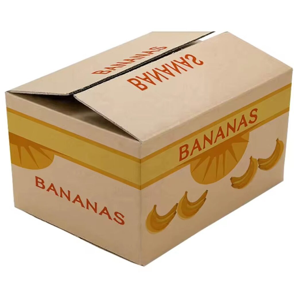 Hình ảnh thùng carton đựng chuối