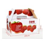 Hình ảnh thùng carton đựng dâu tây