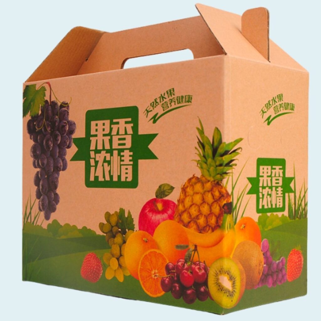 Hình ảnh thùng carton đựng nông sản