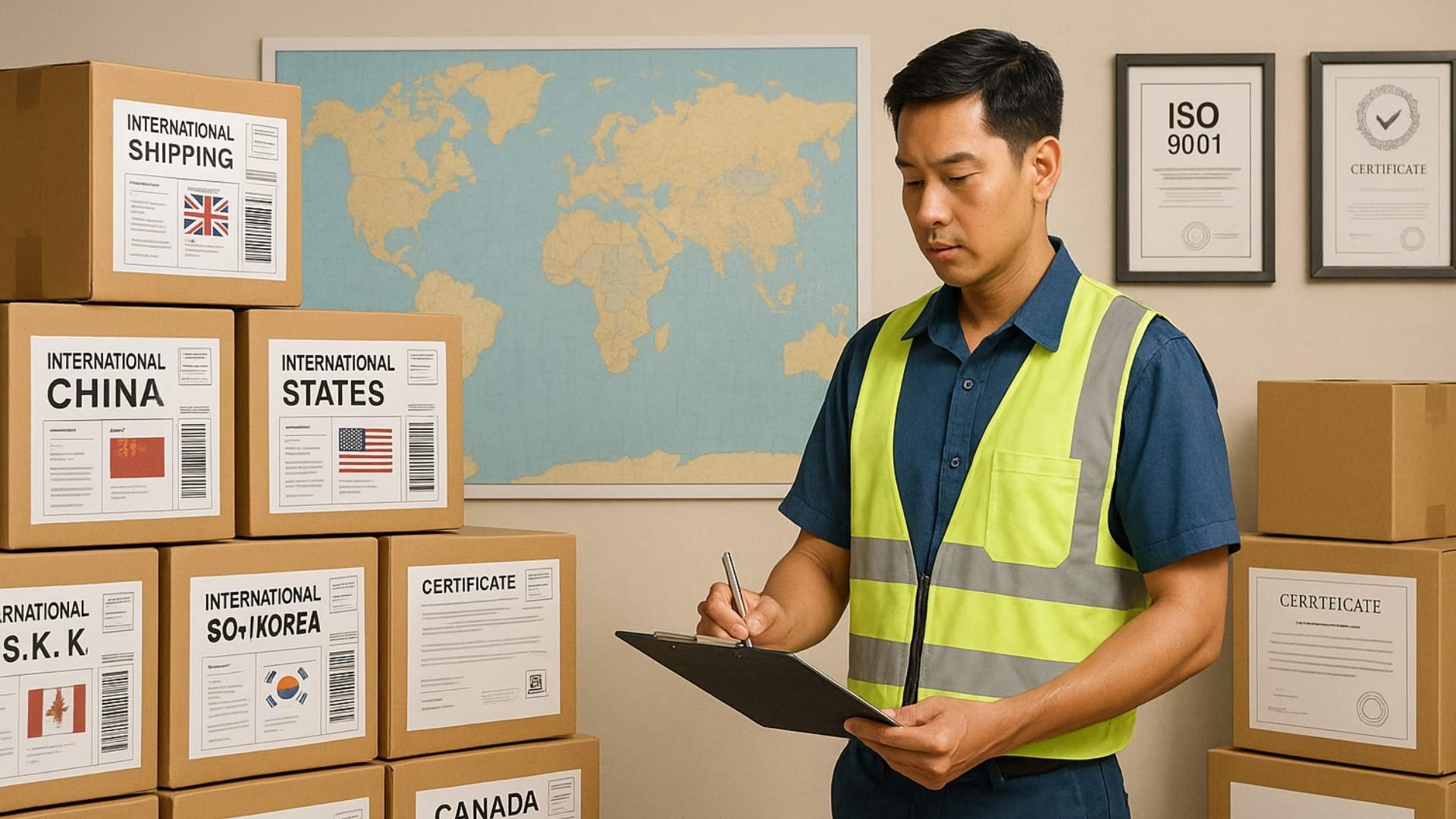 Mọi thùng carton đựng nông sản do In Viva sản xuất đều đạt chất lượng xuất khẩu - Hình minh họa