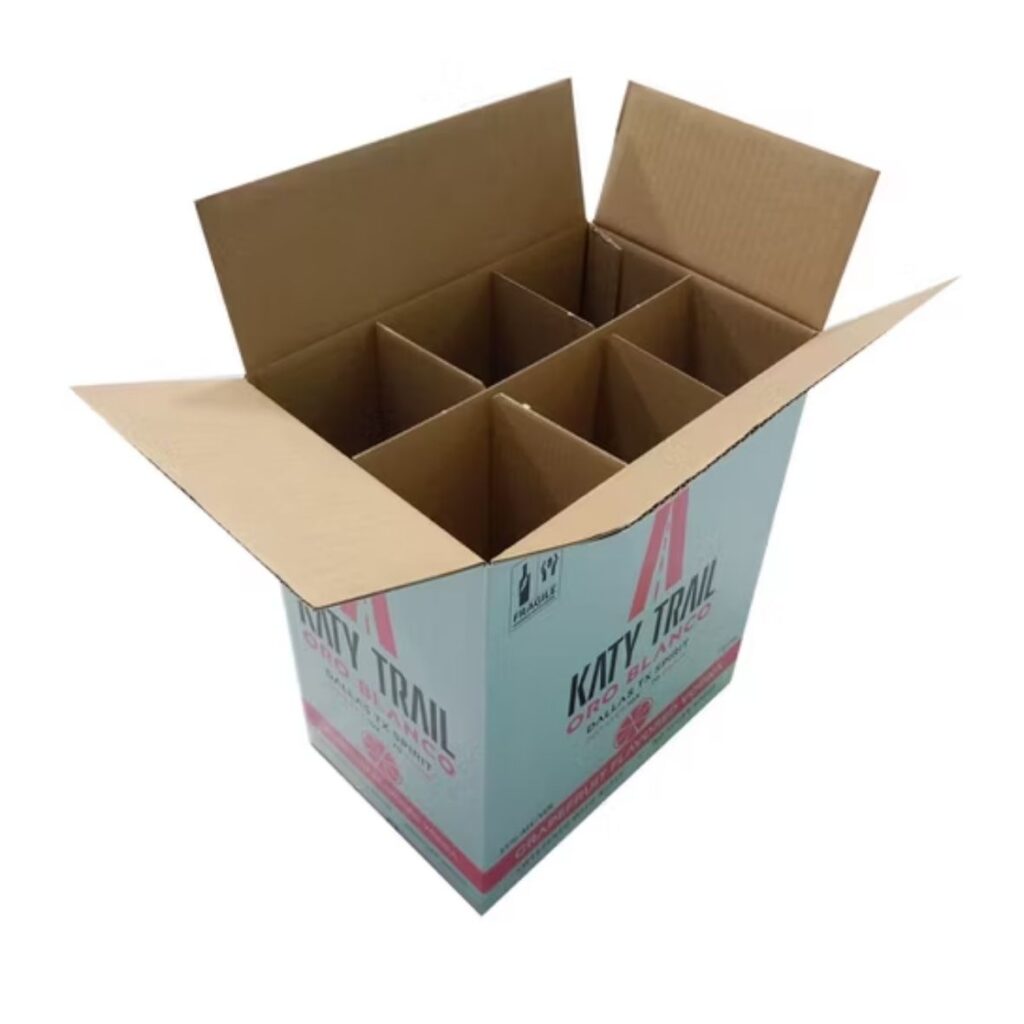 Hình ảnh thùng carton đựng rượu
