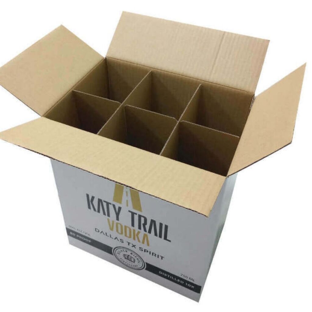 Hình ảnh thùng carton đựng rượu