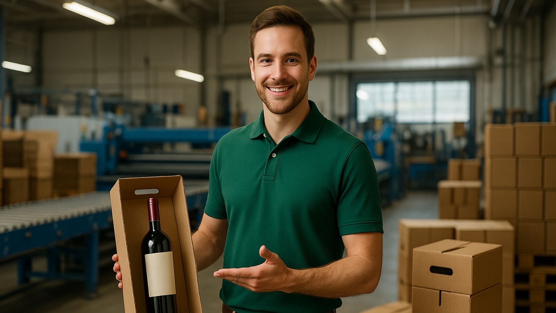 Inviva nhận sản xuất thùng đựng rượu xuất khẩu theo kích thước, mẫu mã riêng biệt - Hình minh họa