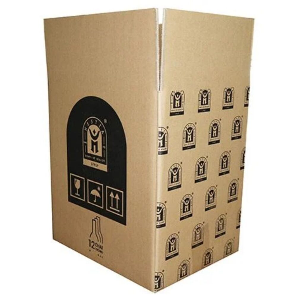 Hình ảnh thùng carton đựng rượu
