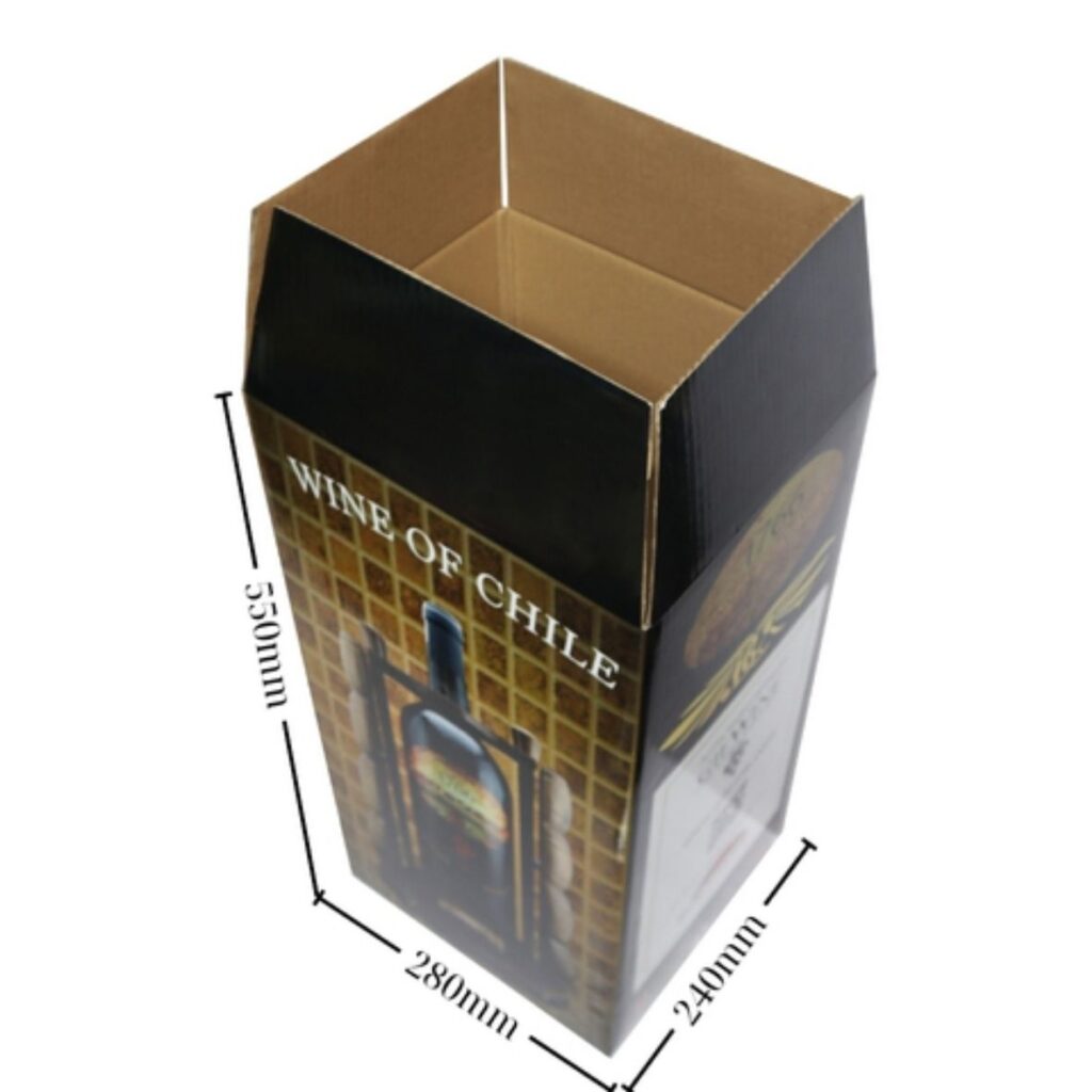 Hình ảnh thùng carton đựng rượu