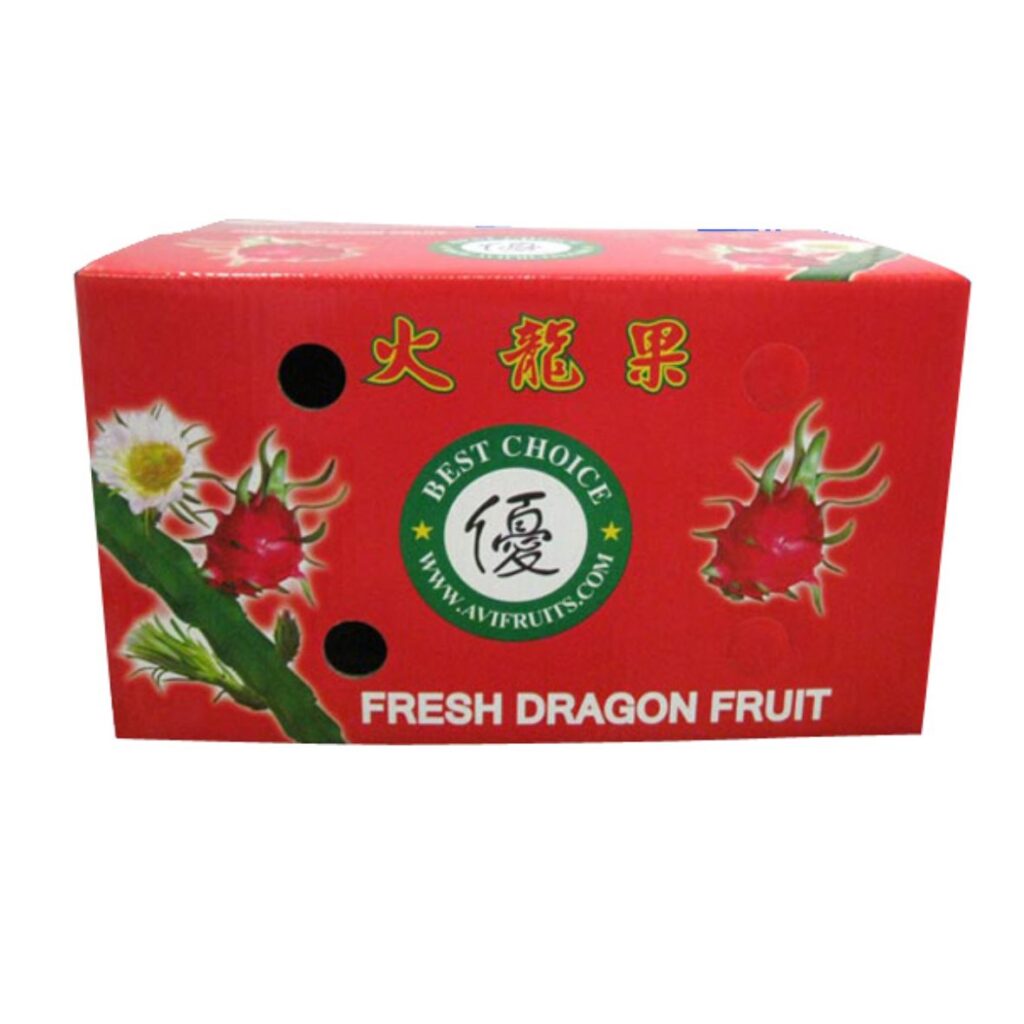 Hình ảnh thùng carton đựng thanh long