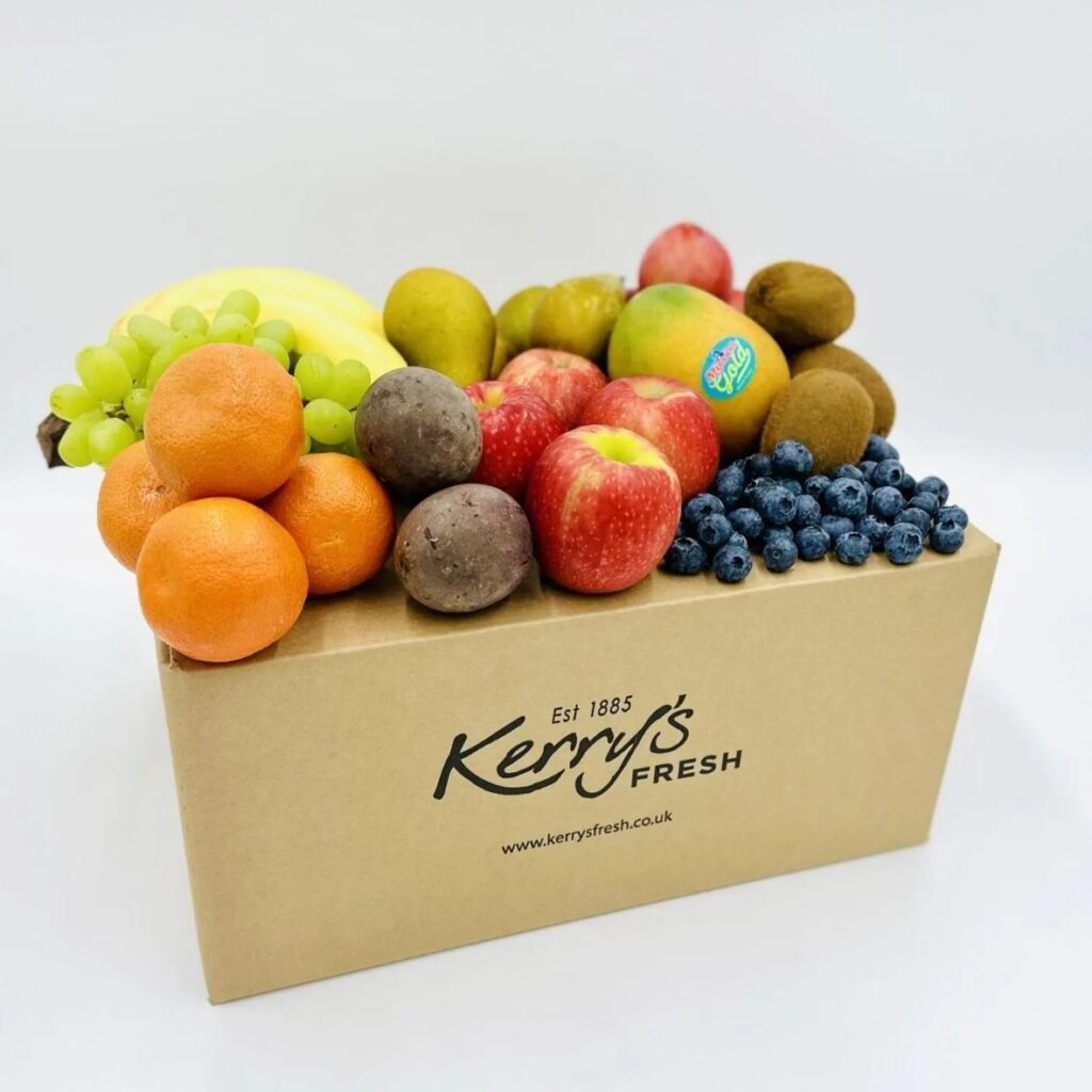 Hình ảnh thùng carton đựng trái cây