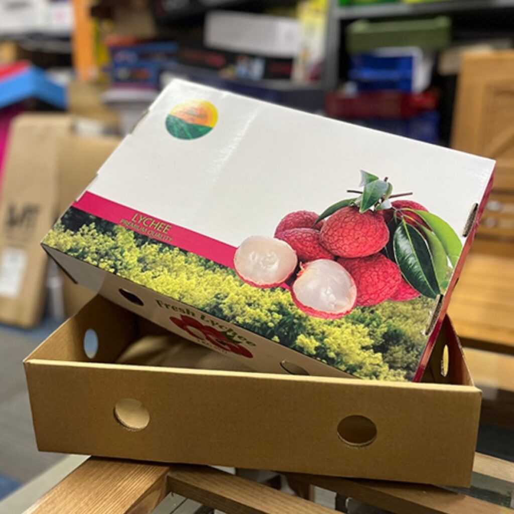 Hình ảnh thùng carton đựng vải