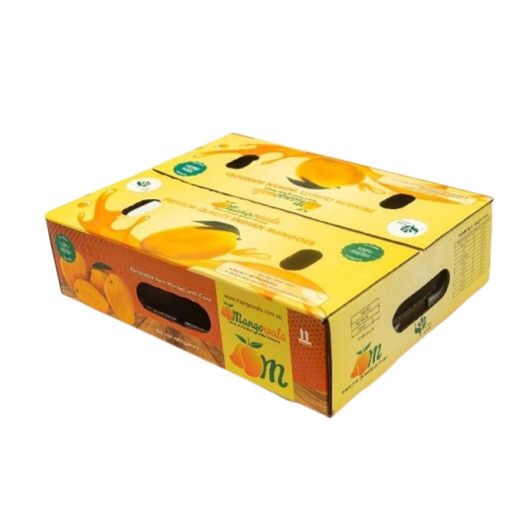 Hình ảnh thùng carton đựng xoài