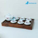 Dịch vụ in ấm trà, ấm chén theo yêu cầu, giá tốt từ 200.000đ/bộ tại HCM - In Viva