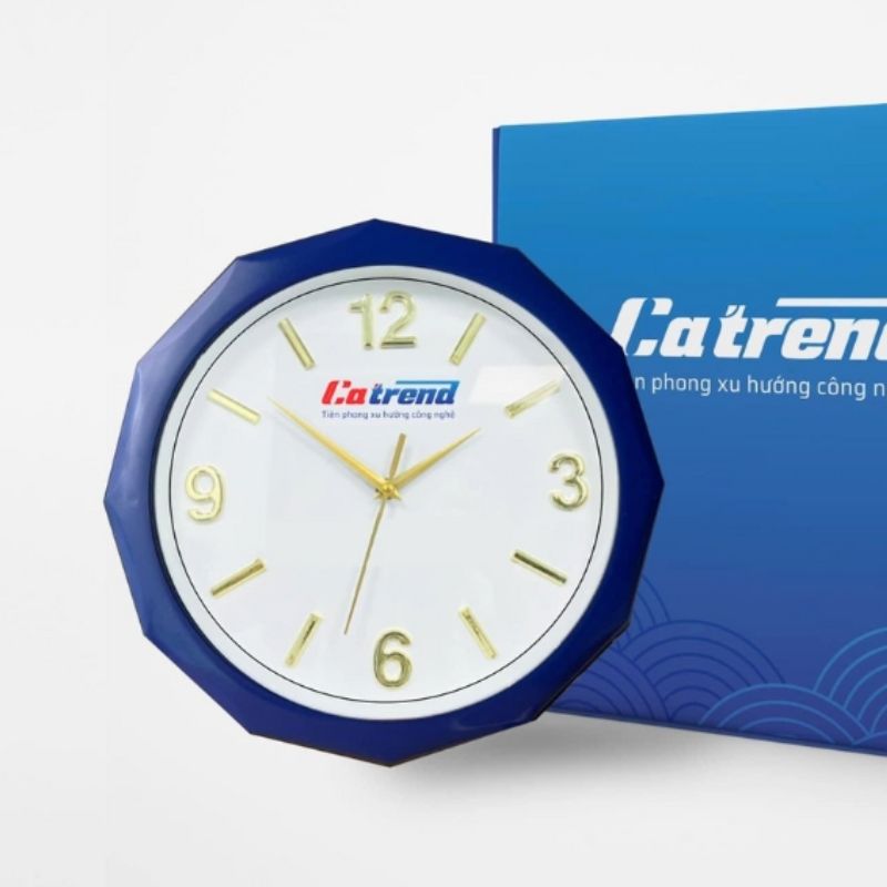 Đồng hồ treo tường in logo TPHCM giá tốt