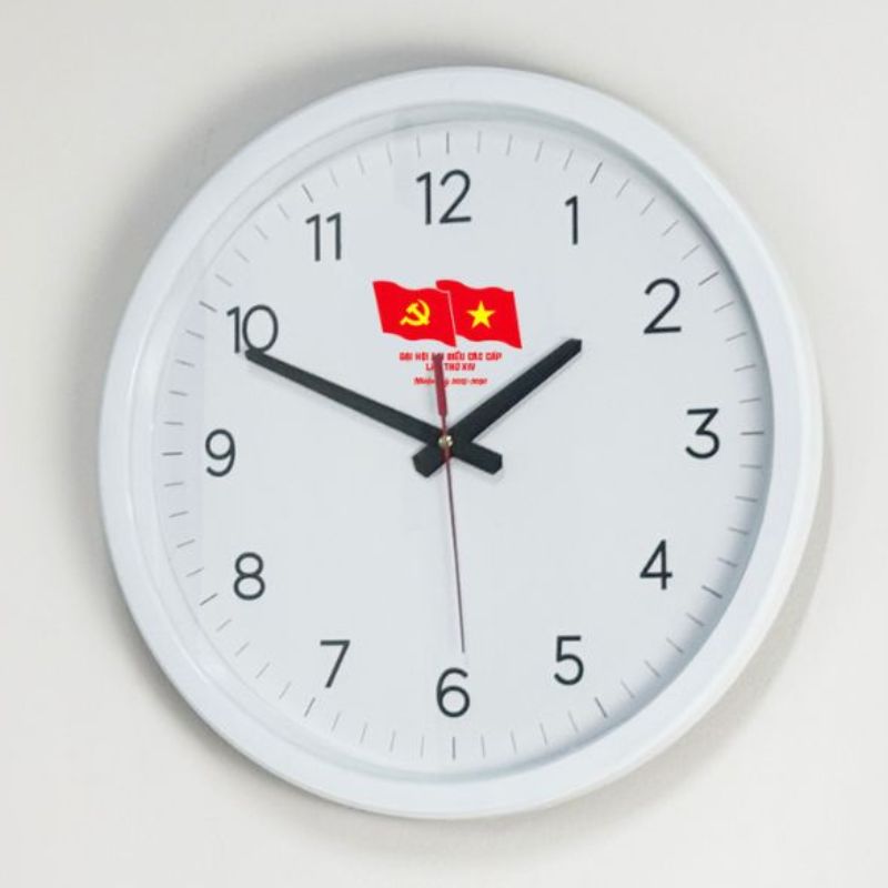 Dịch vụ in hình, in logo lên đồng hồ treo tường theo yêu cầu, giá rẻ tại HCM