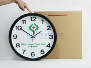 Dịch vụ in hình, in logo lên đồng hồ treo tường theo yêu cầu, giá rẻ tại HCM