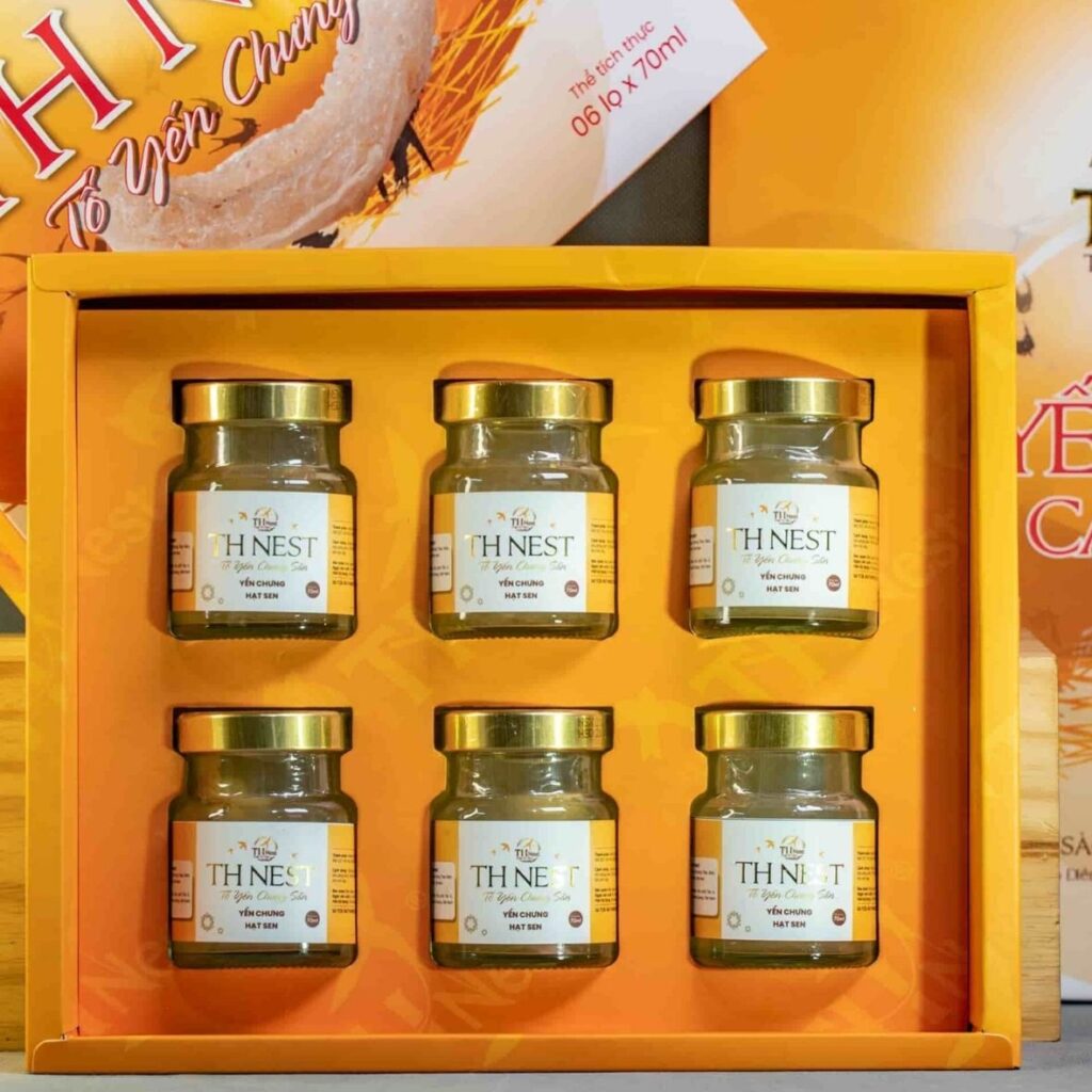 hộp đựng yến chưng