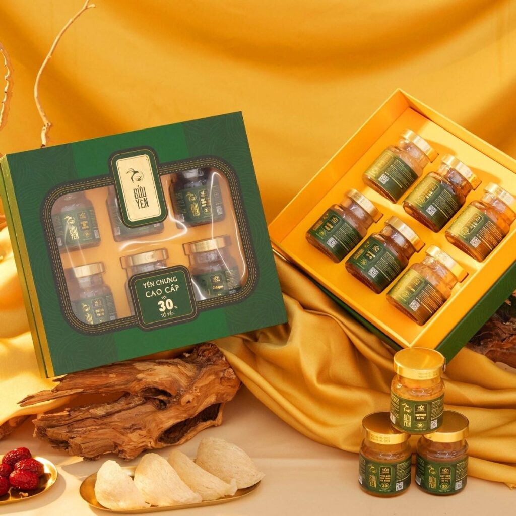 hộp đựng yến chưng