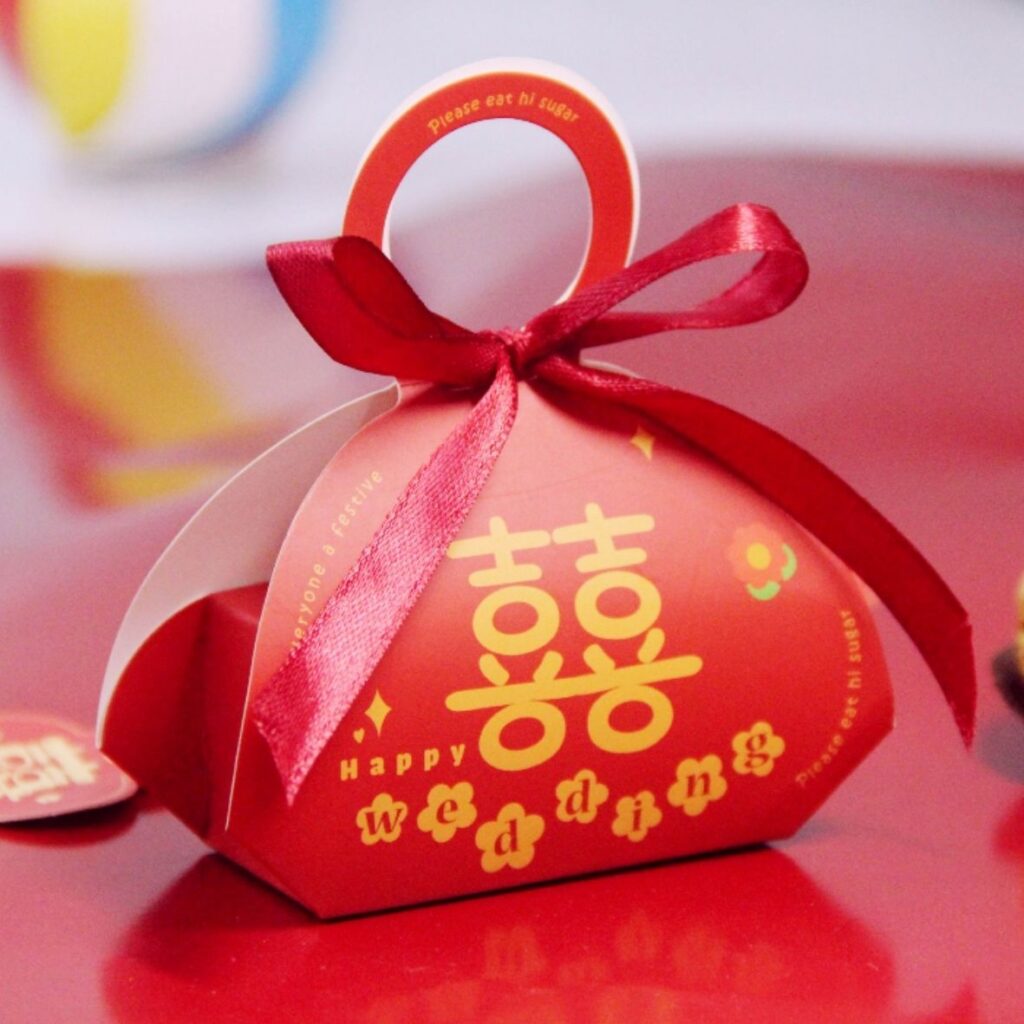 Mẫu hộp giấy đựng bánh kẹo