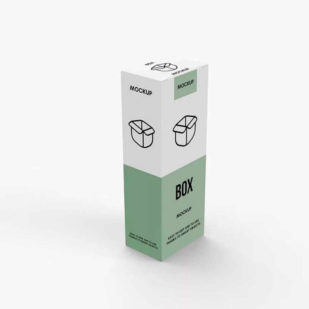 Mẫu hộp giấy ivory