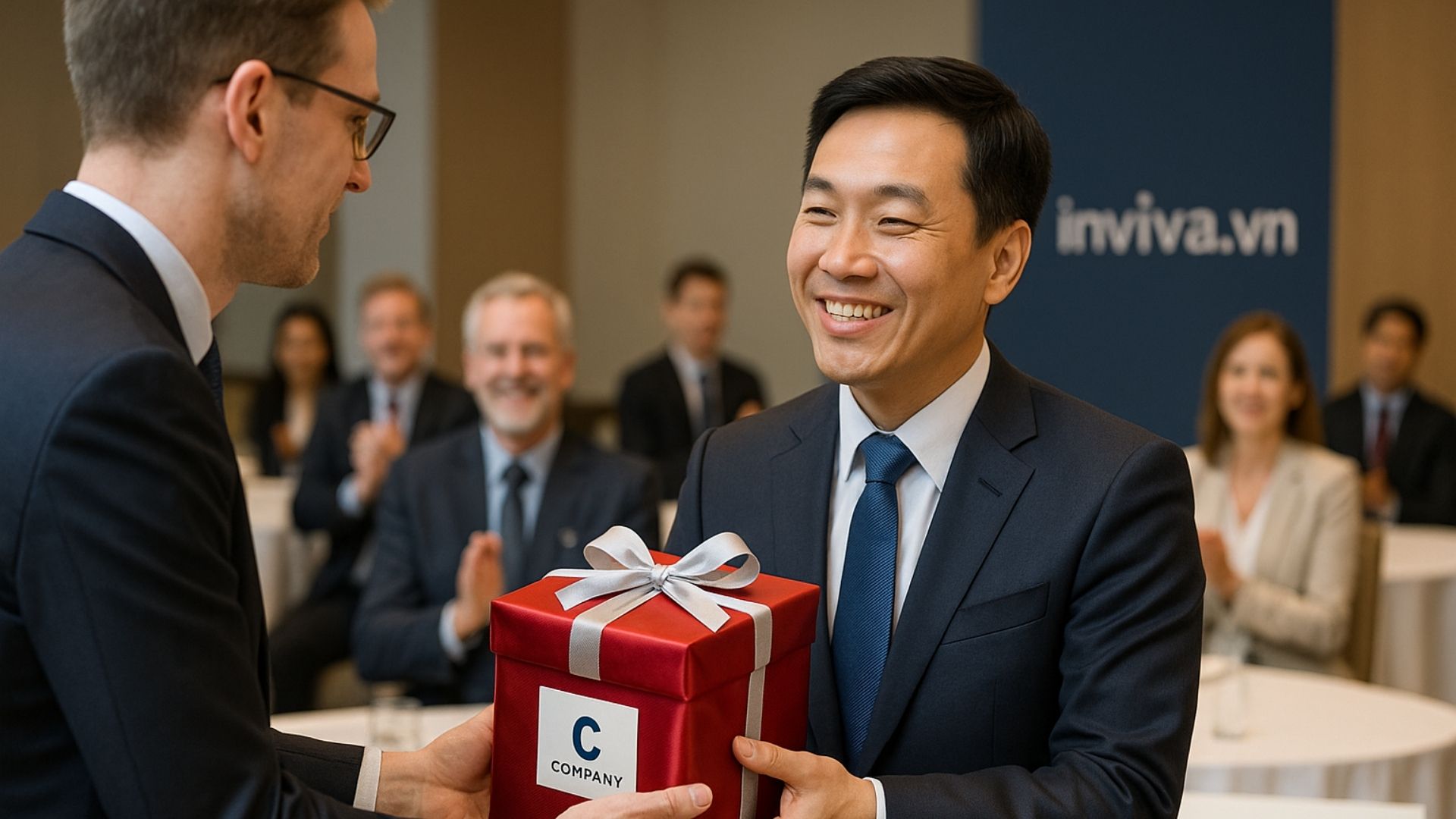 Ứng dụng thực tế của hộp xi lót lụa trong quà tặng doanh nghiệp - Hình minh hoạ