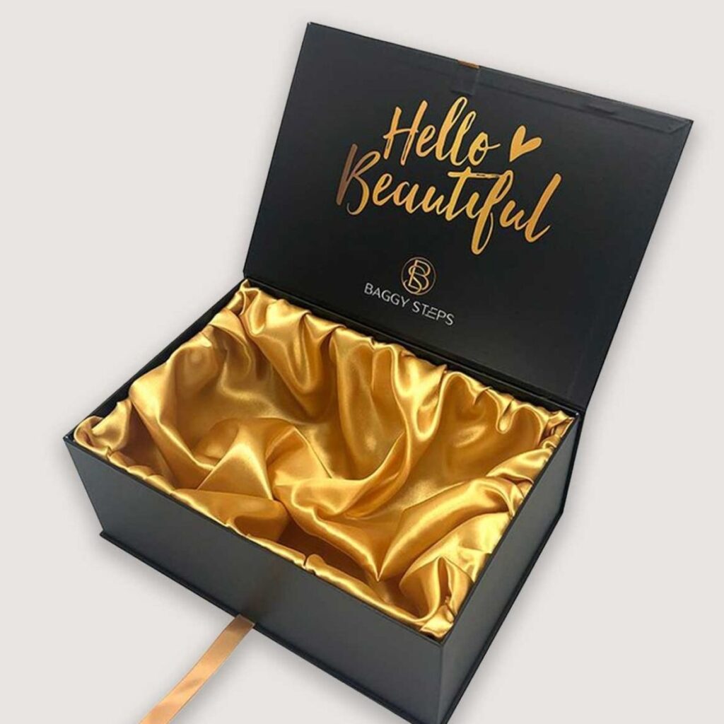 Mẫu hộp xi lót lụa