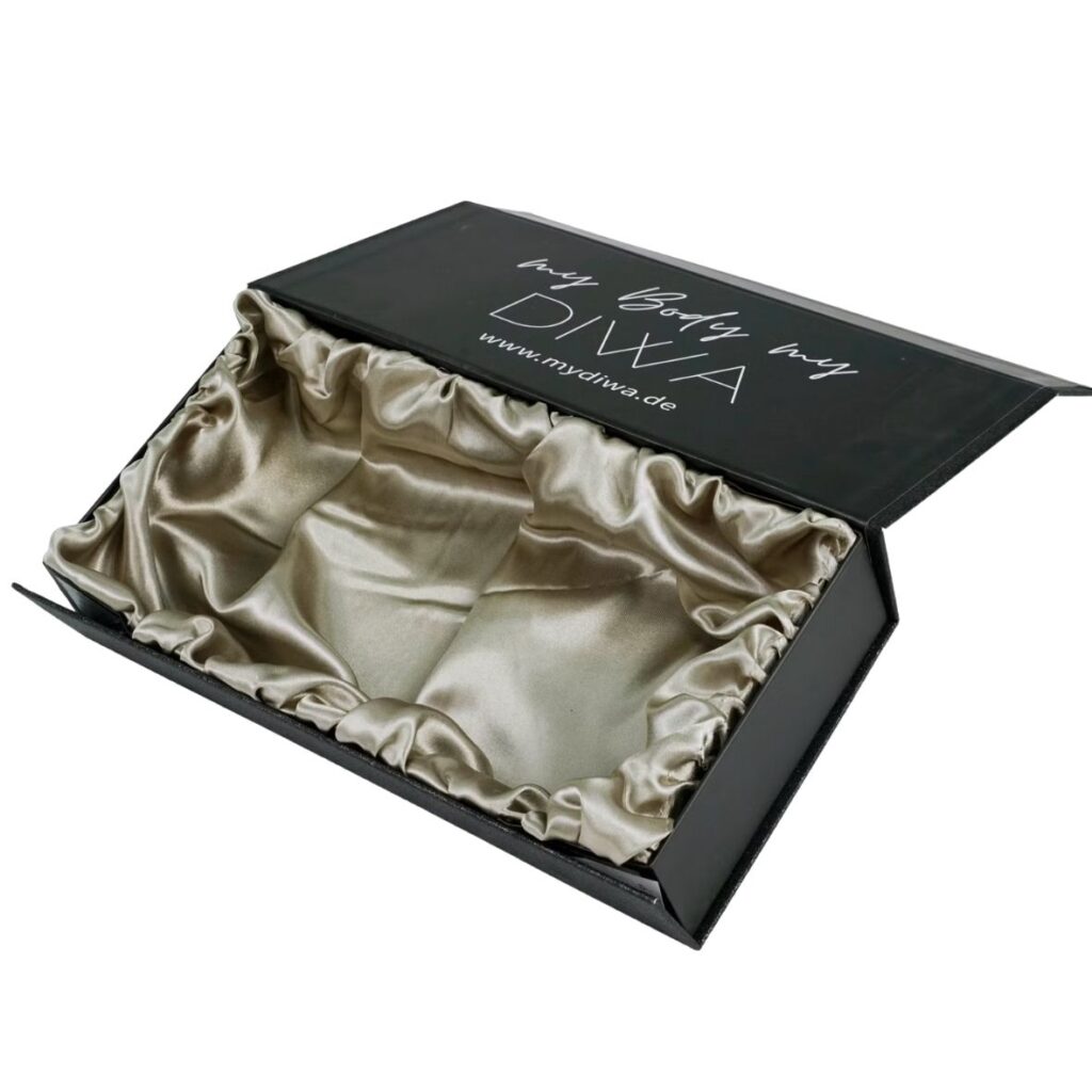 Mẫu hộp xi lót lụa