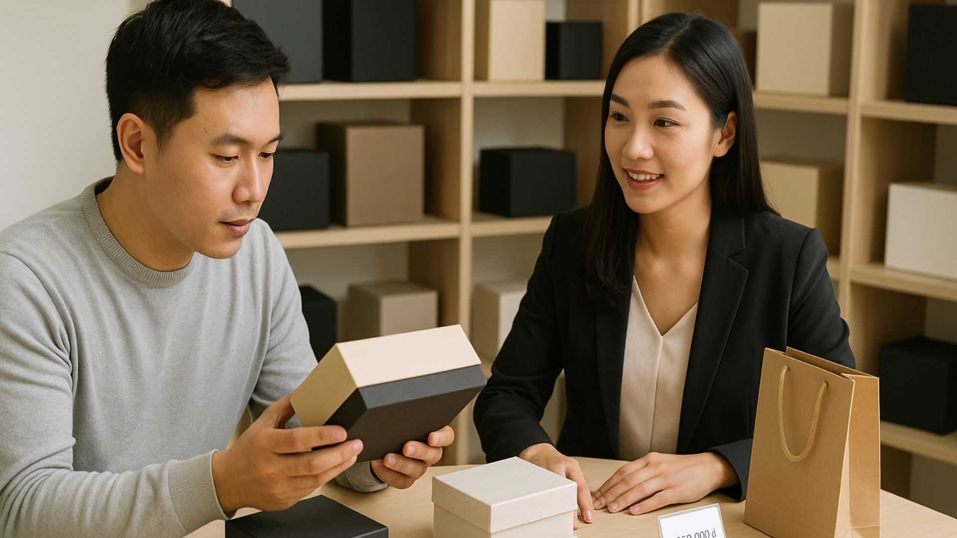 Quy trình đặt in hộp carton lạnh tại Inviva - Hình minh hoạ