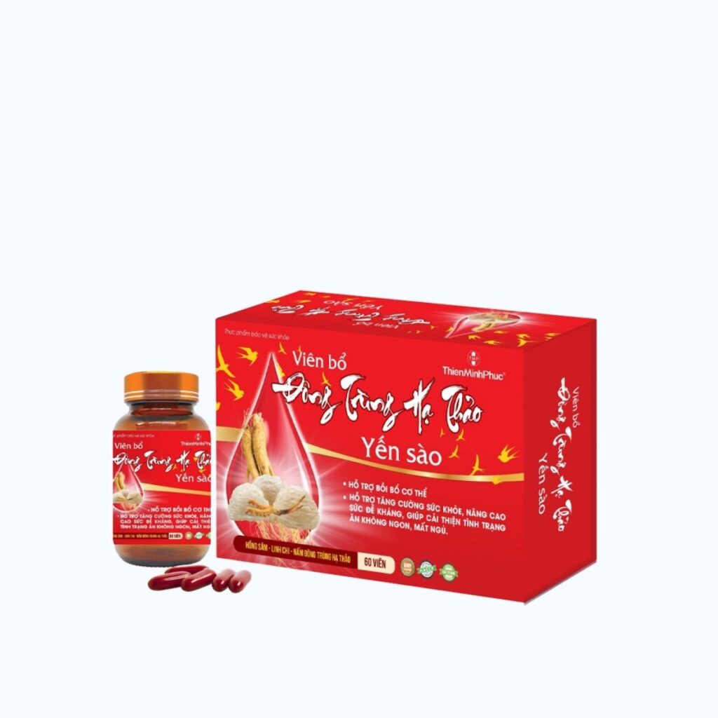 Mẫu in hộp đông trùng hạ thảo