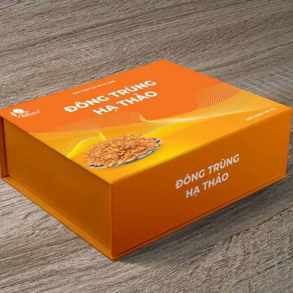 Mẫu in hộp đông trùng hạ thảo