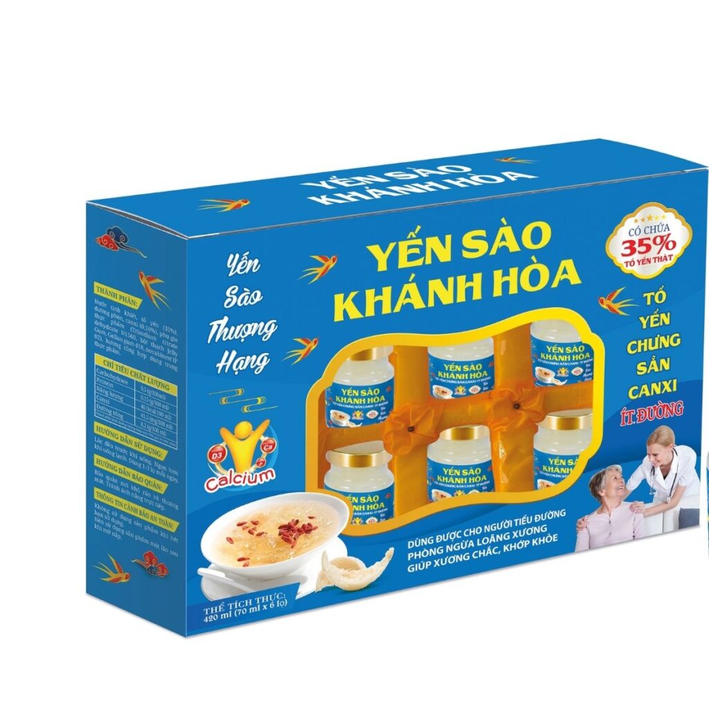 Mẫu in hộp yến sào