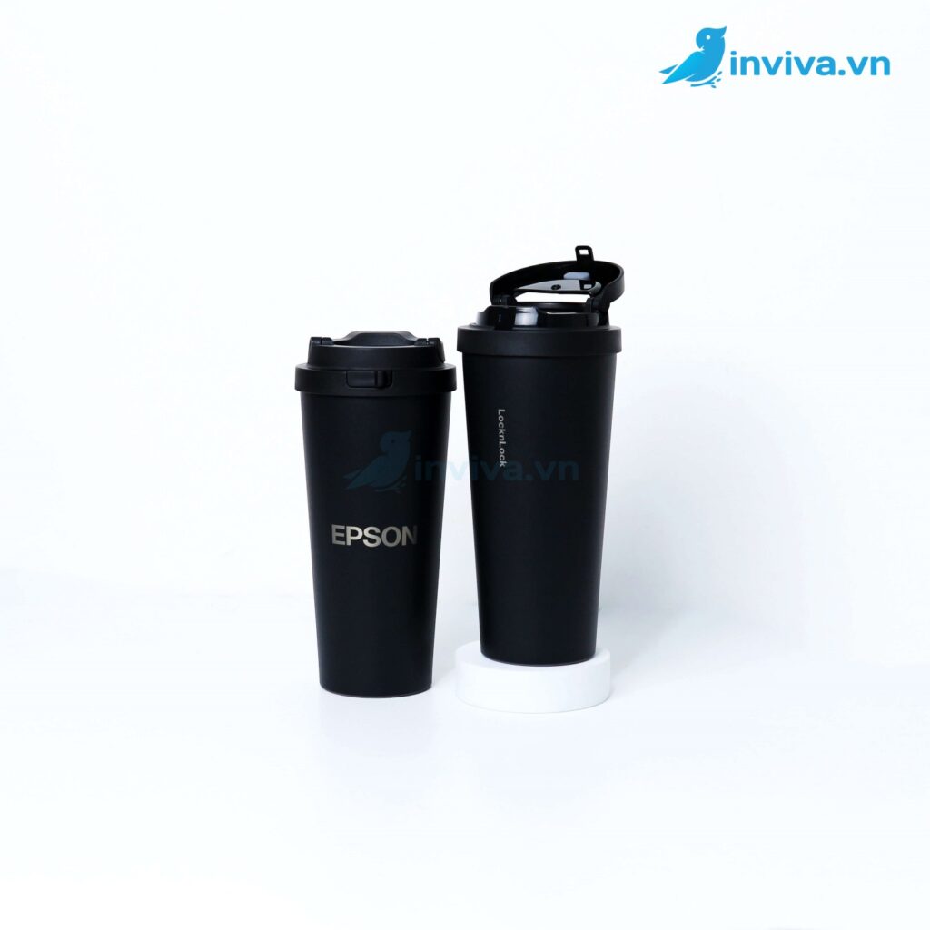 Dịch vụ in logo, in hình lên ly giữ nhiệt theo yêu cầu, giá chỉ từ 50.000đ/ly tại TP. HCM - Inviva.vn