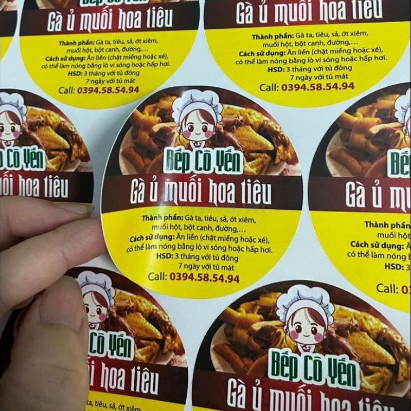 Xưởng in tem nhãn giá rẻ, lấy ngay từ 150đ/tem - Miễn phí thiết kế khi in ấn tem nhãn từ 1.000
