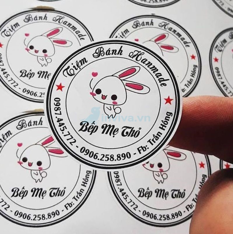 Xưởng in tem nhãn giá rẻ, lấy ngay từ 150đ/tem - Miễn phí thiết kế khi in ấn tem nhãn từ 1.000