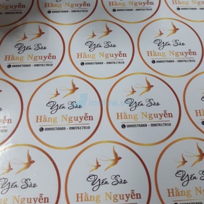 Xưởng in tem nhãn giá rẻ, lấy ngay từ 150đ/tem - Miễn phí thiết kế khi in ấn tem nhãn từ 1.000