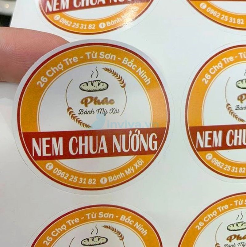 Xưởng in tem nhãn giá rẻ, lấy ngay từ 150đ/tem - Miễn phí thiết kế khi in ấn tem nhãn từ 1.000