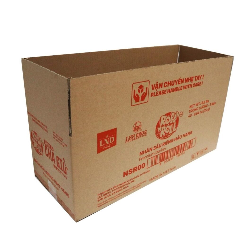 Mẫu thùng carton đóng hàng xuất khẩu
