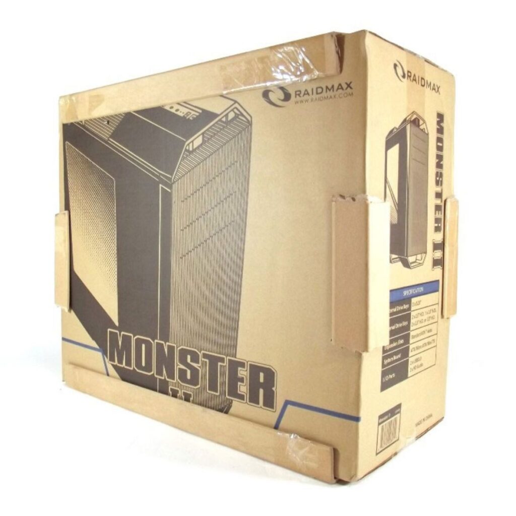 Hình ảnh thùng carton đựng màn hình máy tính