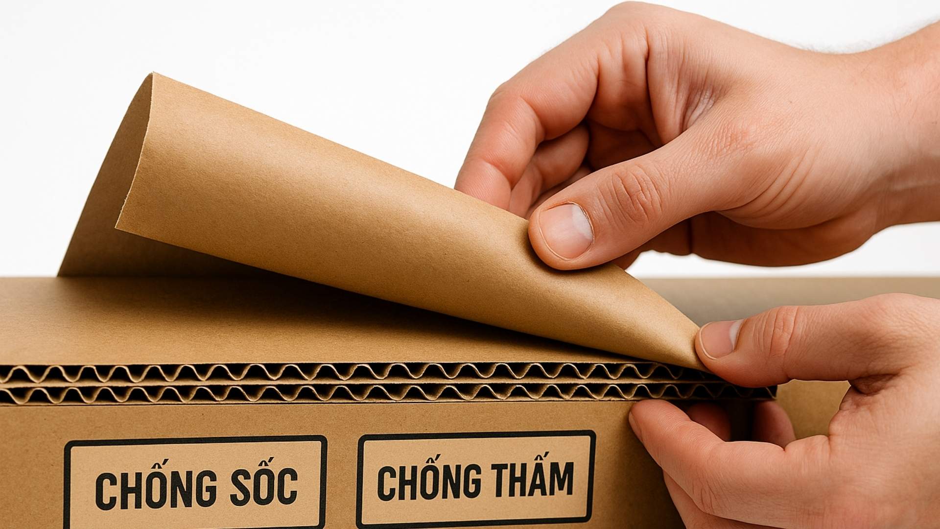 Chất liệu sản xuất thùng giấy carton đựng xe đạp - Hình minh họa