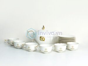 Dịch vụ in ấm trà, ấm chén theo yêu cầu, giá tốt từ 200.000đ/bộ tại HCM