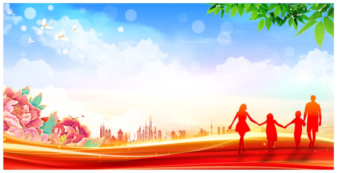 Backdrop ngày hội gia đình Corel file thiết kế chuyên dụng cho in ấn nhanh chóng