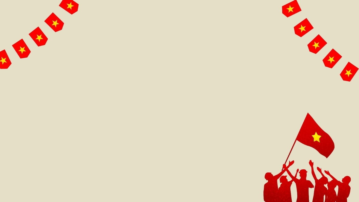 Background quân đội nhân dân Việt Nam trang trọng cho sự kiện 22/12