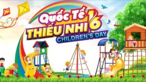 Mẫu background tết thiếu nhi 9