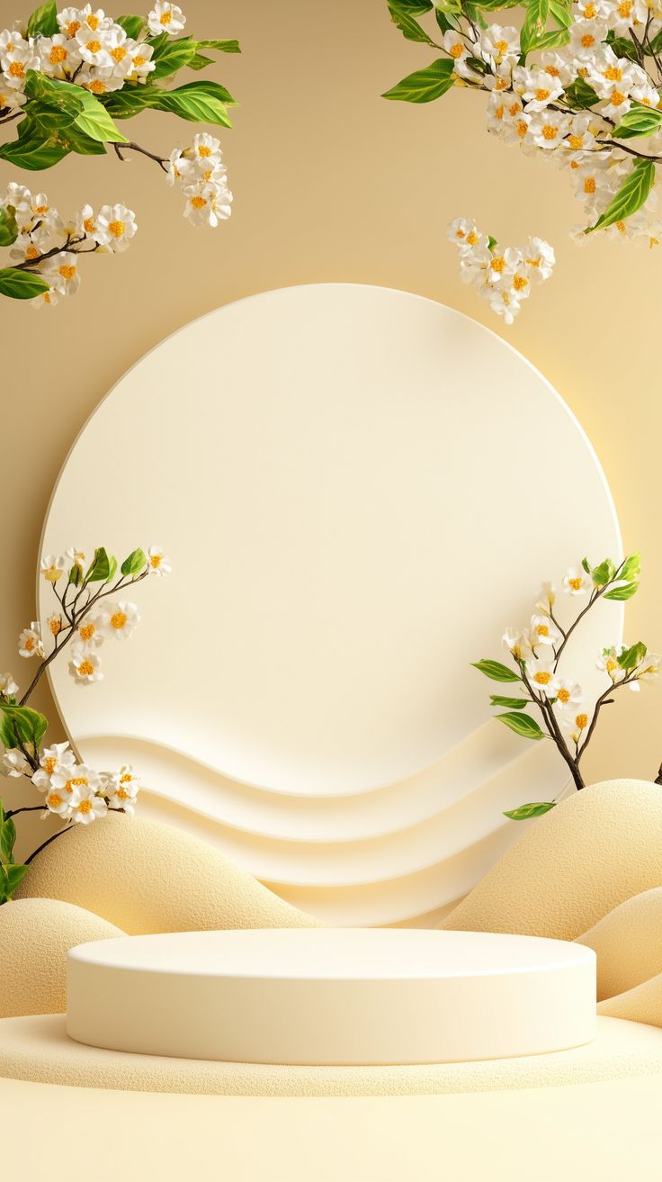 Phông nền trắng tinh khôi phong cách tối giản